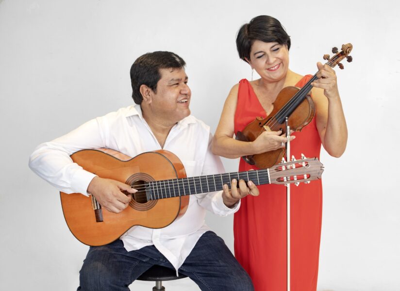 María Elena Pacheco y Ernesto Hermoza