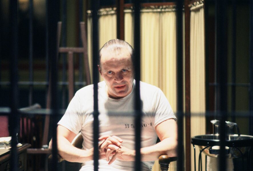 Hannibal Lecter, interpretado por Anthony Hopkins