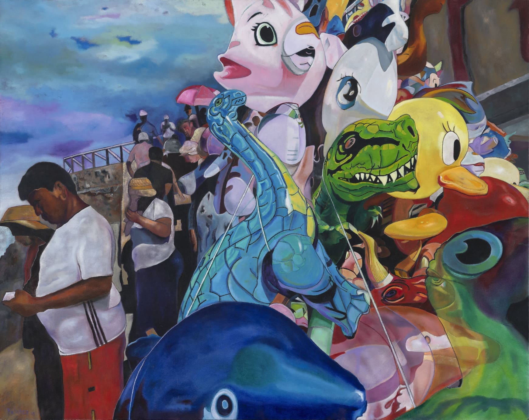 ICPNA Cultural Juguetes y gente Enrique Polanco 1