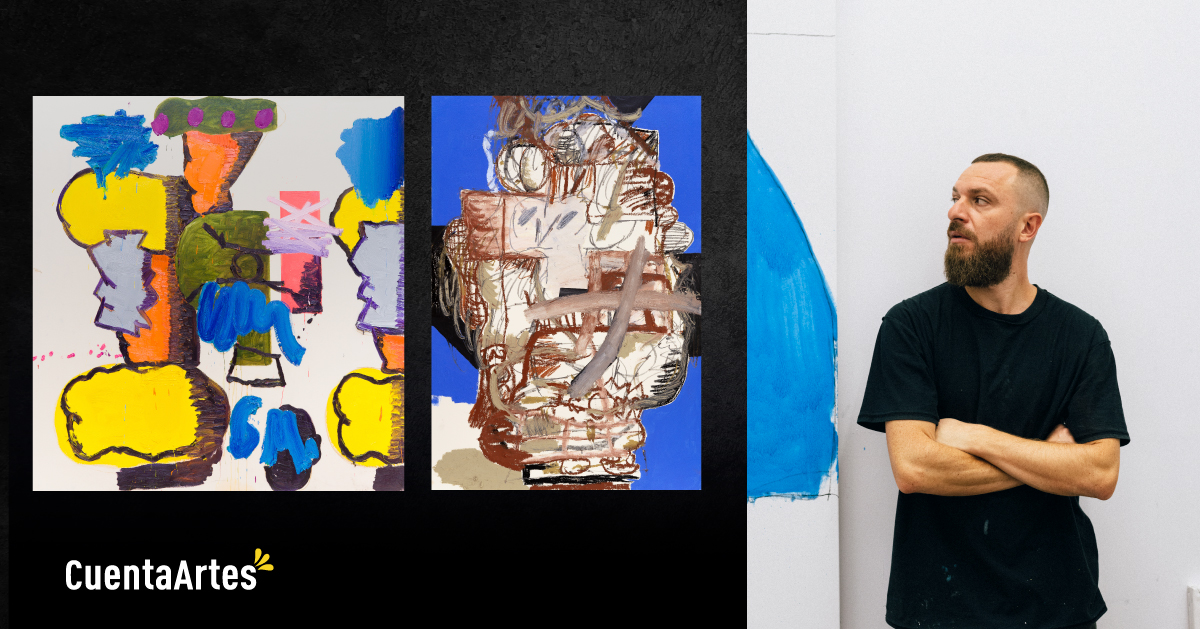 El pintor espanol Seleka expone en Lima tras Estancia Creativa en ENLACE