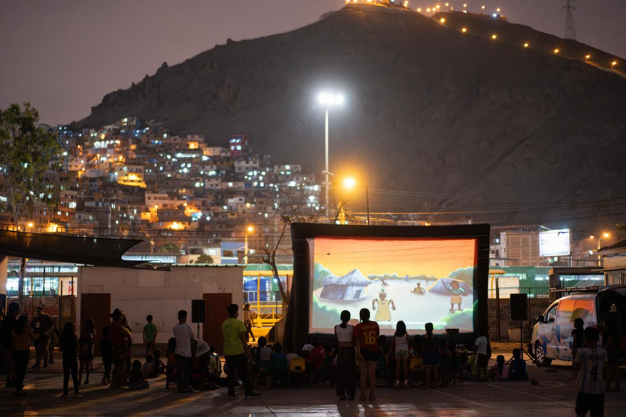 cine al aire libre