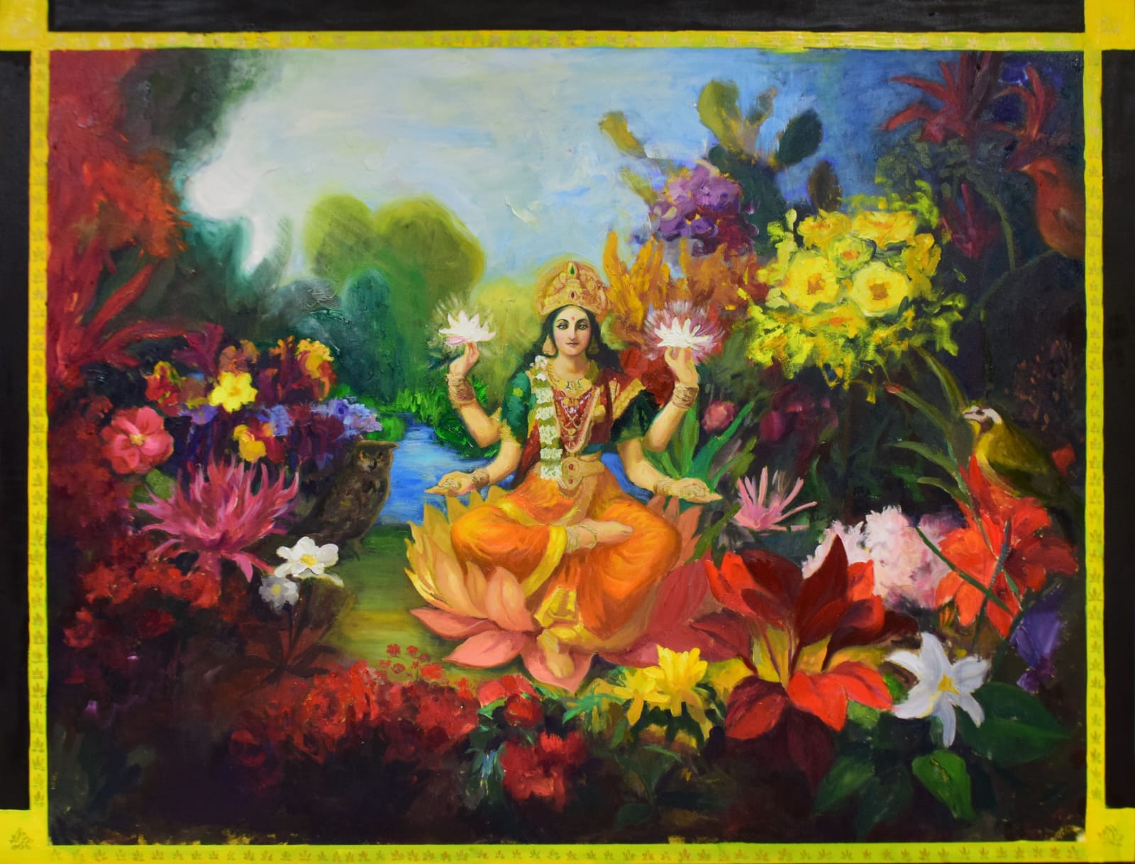 Exposición Colectiva FLORAL en Casa Garbo 1 El jardin secreto de Pablo Quevedo