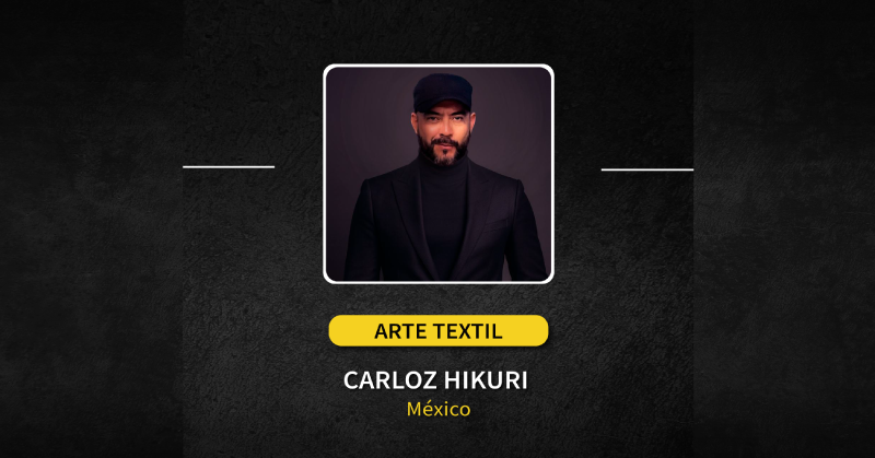 Arte textil de Carloz Hikuri 1 carloz hikuri