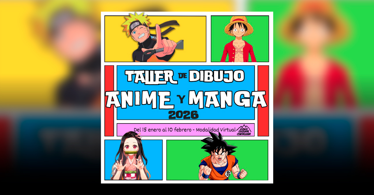 Taller virtual de Anime y Manga enseña a jóvenes a crear sus propios personajes e historietas 1 taller anime manga
