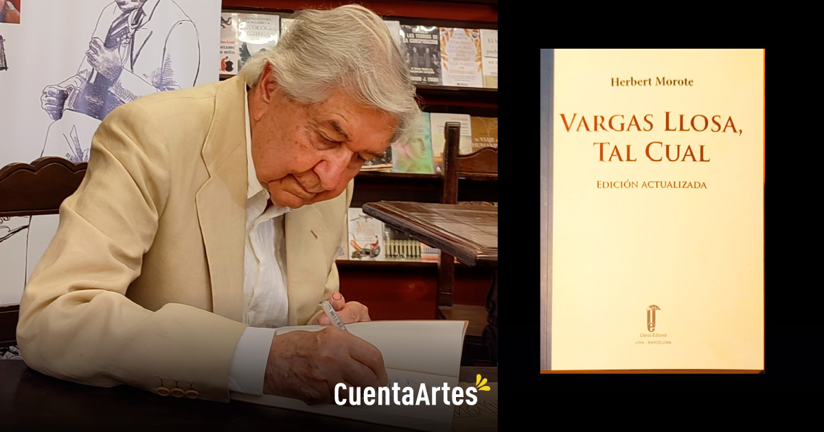 LLUVIA EDITORES presenta la tercera edicion del libro VARGAS LLOSA TAL CUAL escrito por Herbert Morote