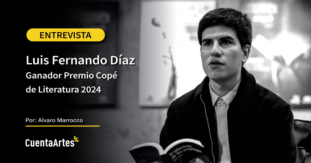 Entrevista Luis Fernando Diaz Ganador Premio Cope 2024 de Literatura