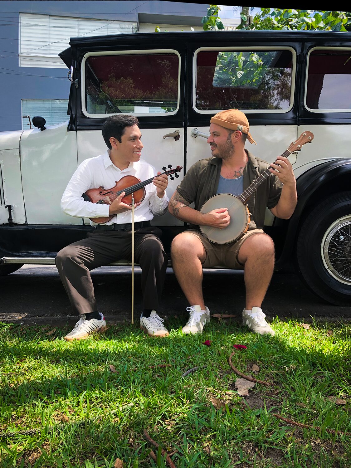 Rodrigo Sarmiento y Pedro Tecco jazz peruano