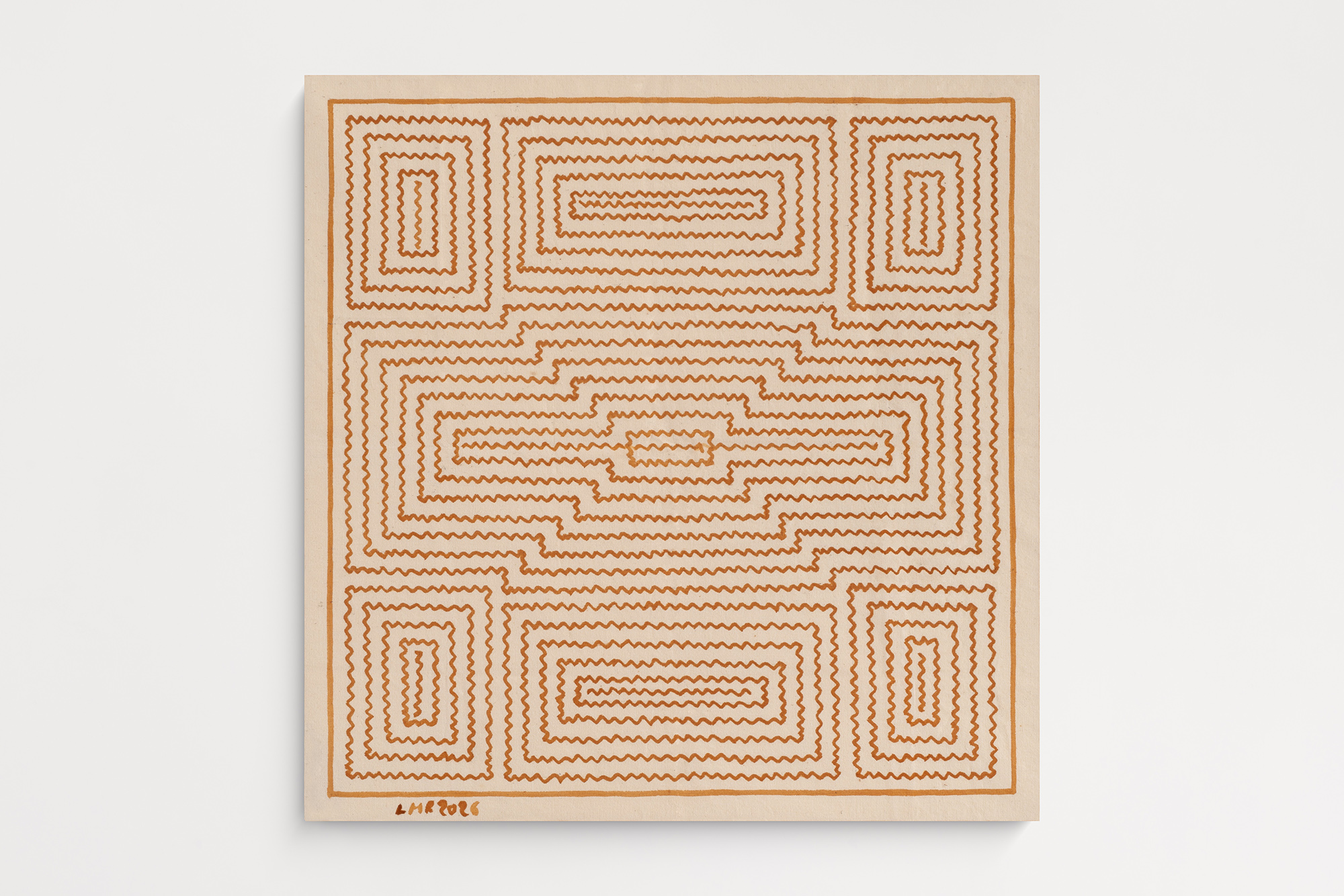 Luz Maritha Rodriguez Sin titulo 2026 49.5 x 46 cm tintes naturales sobre algodon 1
