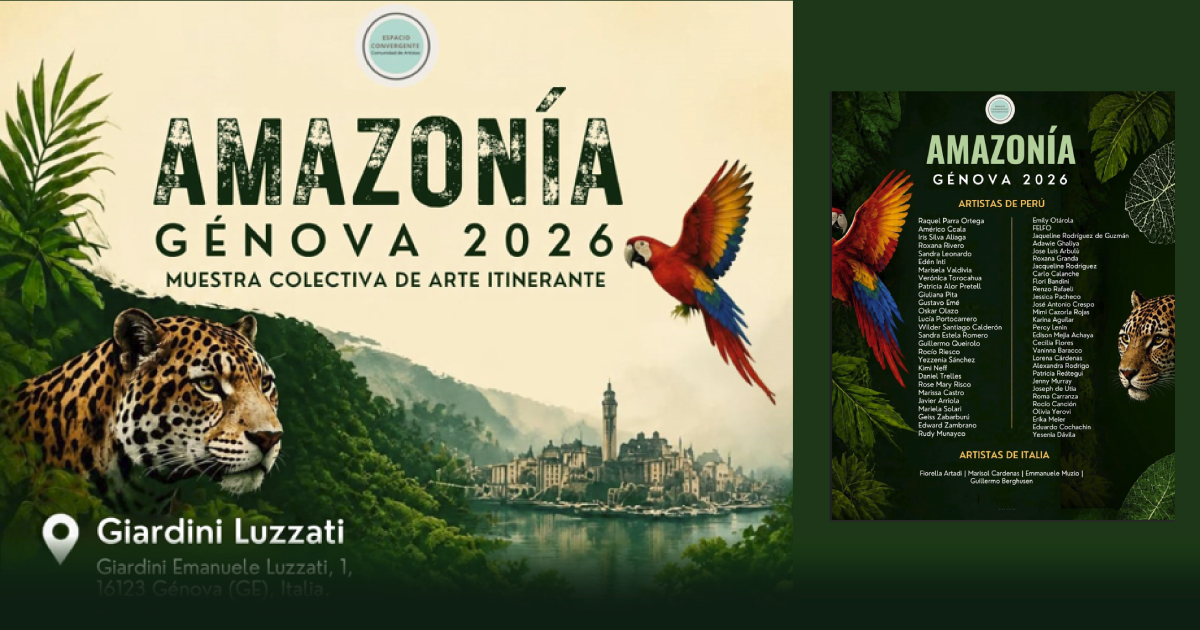 amazonia genova exposicion itinerante