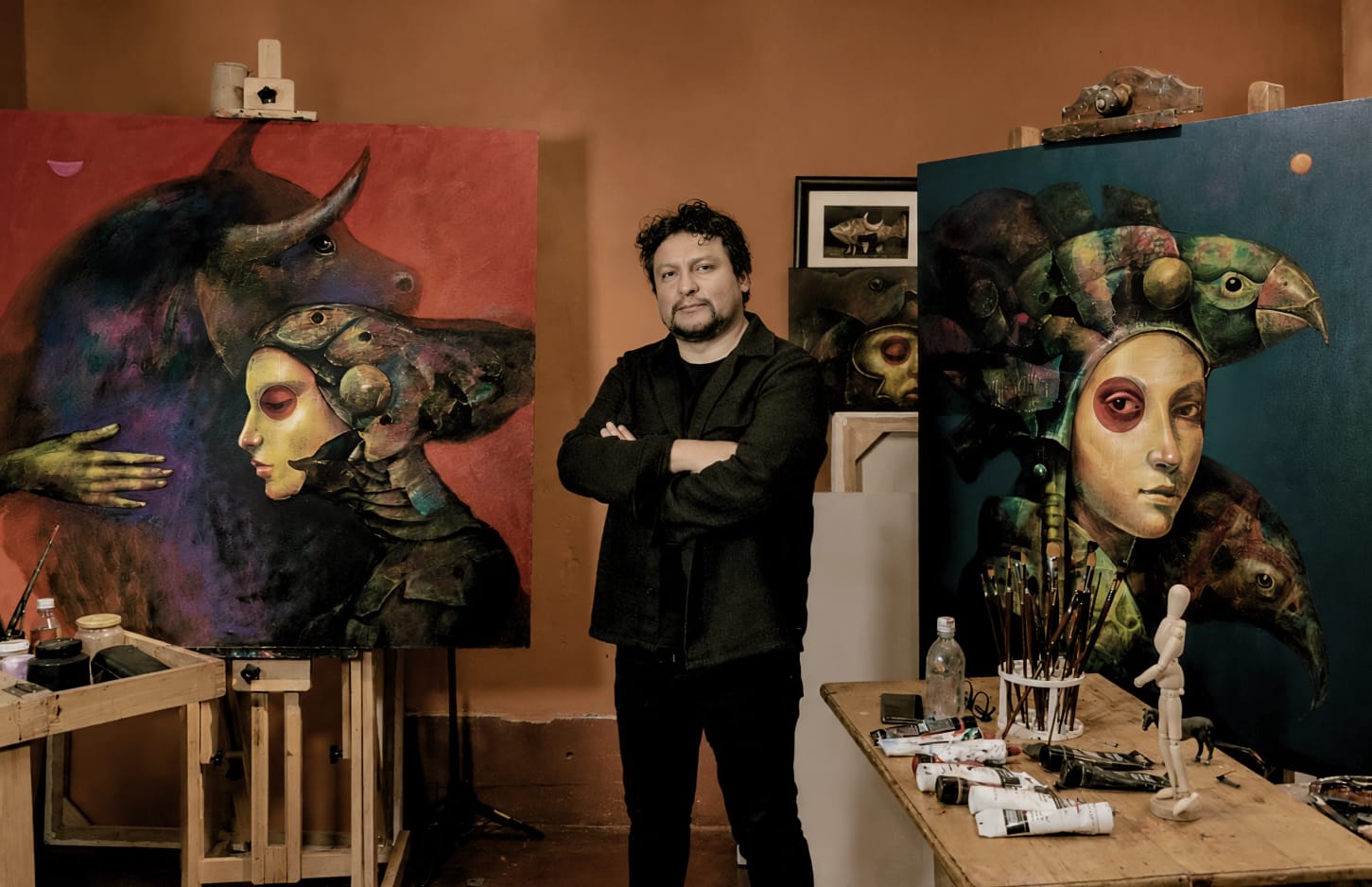 El artista peruano Luis Miguel Portilla Tuesta presenta Vigilia Las guerreras del silencio